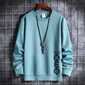 Men's Fall Anime Crewneck Pullover Sweatshirt