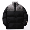 Men's Double Colored Loose Fit Winter Coat