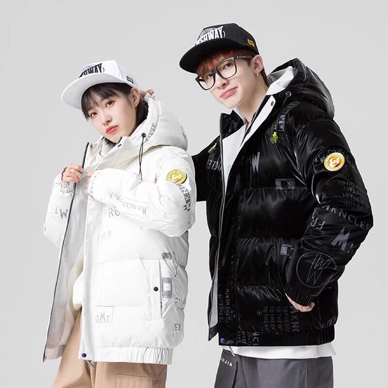 Unisex Winter Japanese Streetwear Coat