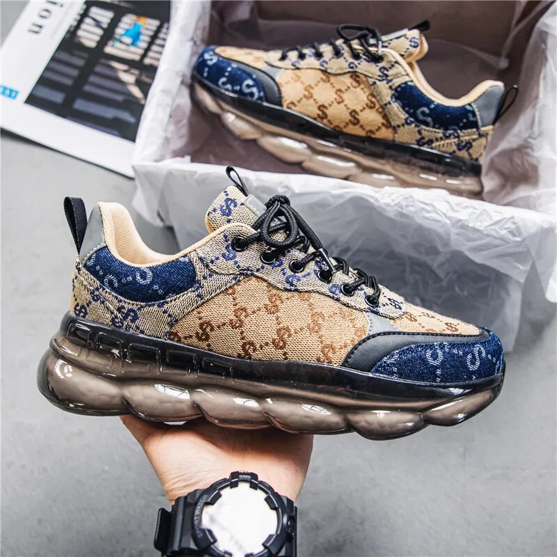 LUXE Men Platform Trendy Sneakers