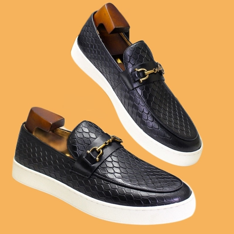 Men's Vulcanized Slip-On Spring Handmade Loafers