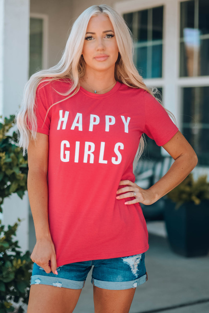 HAPPY GIRLS T-shirt à manches courtes