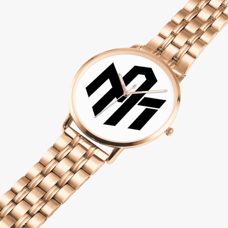 273. Instafamous Steel Strap Quartz watch - AM APPAREL