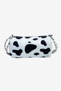 Animal Print Nylon Handbag