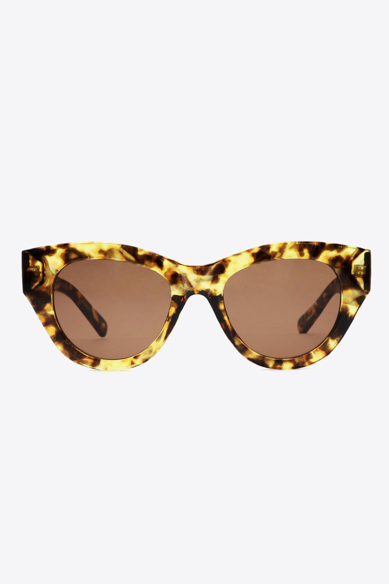 Lunettes de soleil wayfarer en polycarbonate écaille de tortue