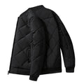 MANTORS Chaqueta informal cálida de forro polar de algodón para hombre