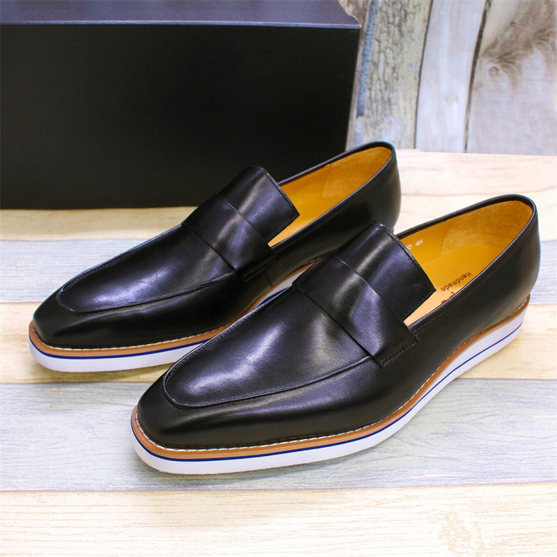 Men's Genuine Leather Comfortable Flat Shoes