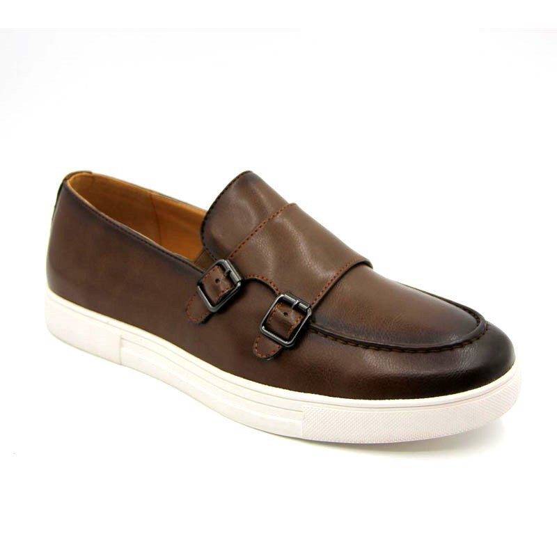 Men's Pointed Leather Business Loafers