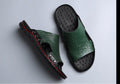 Men's Summer Casual Faux Leather Sandals