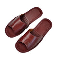 Men's Indoor Genuine Leather Slipper Sandals