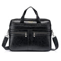 WEIXER Men's Vintage Briefcase Messenger Bag