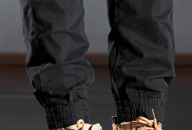 Men's Designer Style Spliced Patchwork Cargo Pants