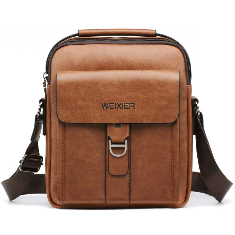 WEIXER Men's Luxury Vintage Messenger Bag