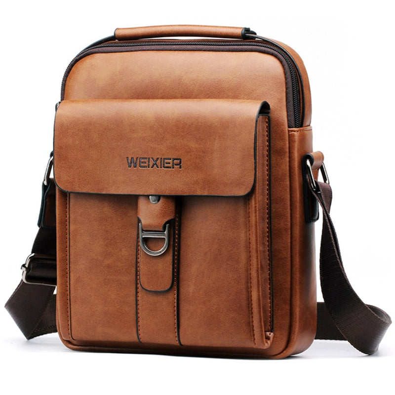 WEIXER Men's Luxury Vintage Messenger Bag