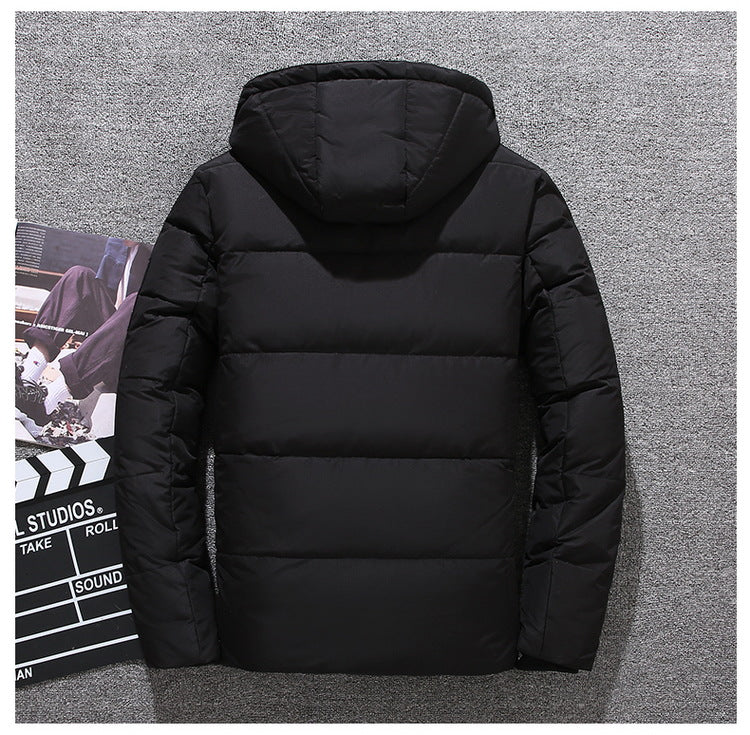 DES Men's Hooded Winter Puffer Jacket