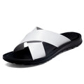 Men's Italian Faux Leather Beach Summer Sandals