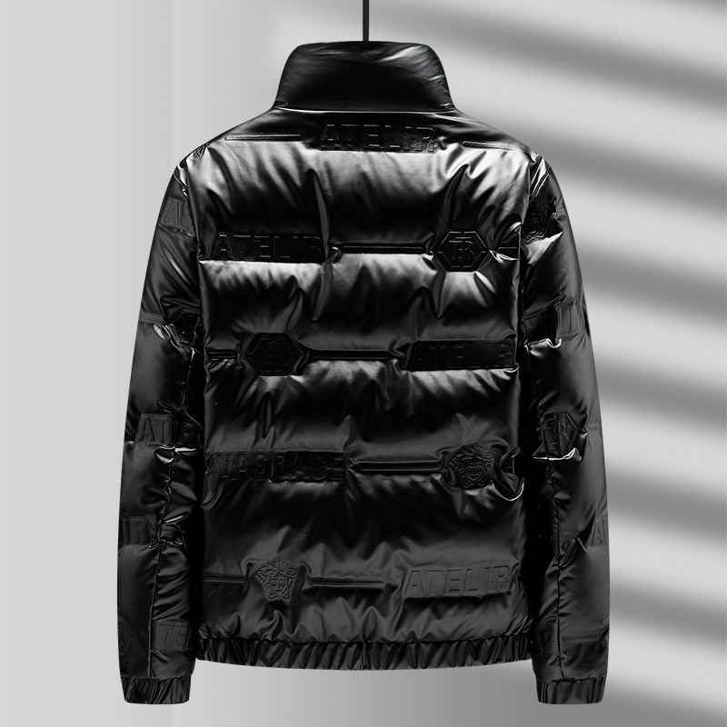 PHO Men's Designer Waterproof Puffer Coat