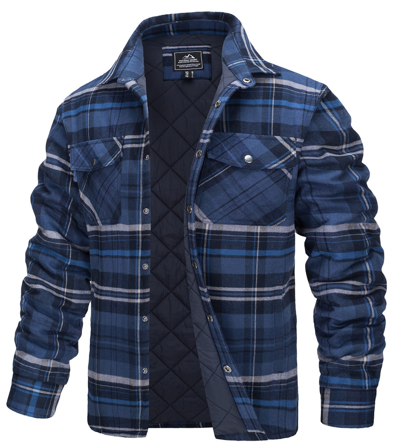 TACS Men's Plaid Cotton Winter Jackets