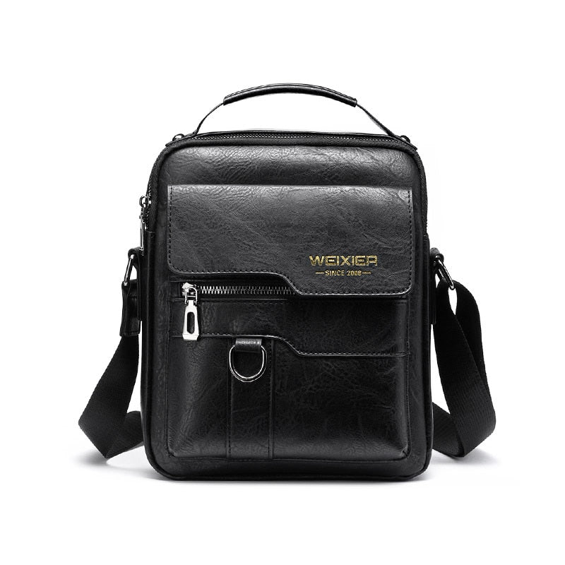 WEIXIER Men's Vintage Crossbody Shoulder Bag