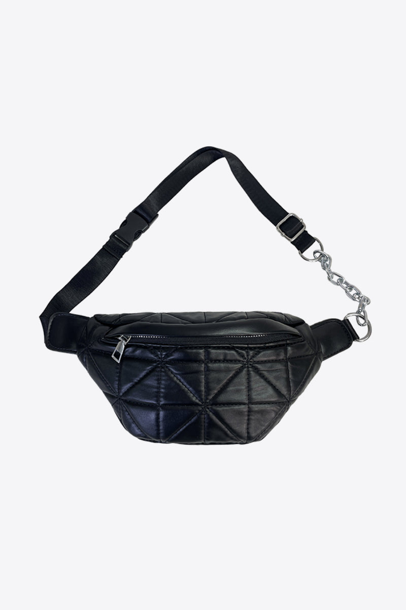 PU Leather Sling Bag