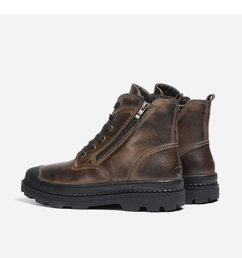CX Men's Genuine Leather Handmade Boots - AM APPAREL