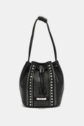 Nicole Lee USA Bolso bombonera Amy con tachuelas