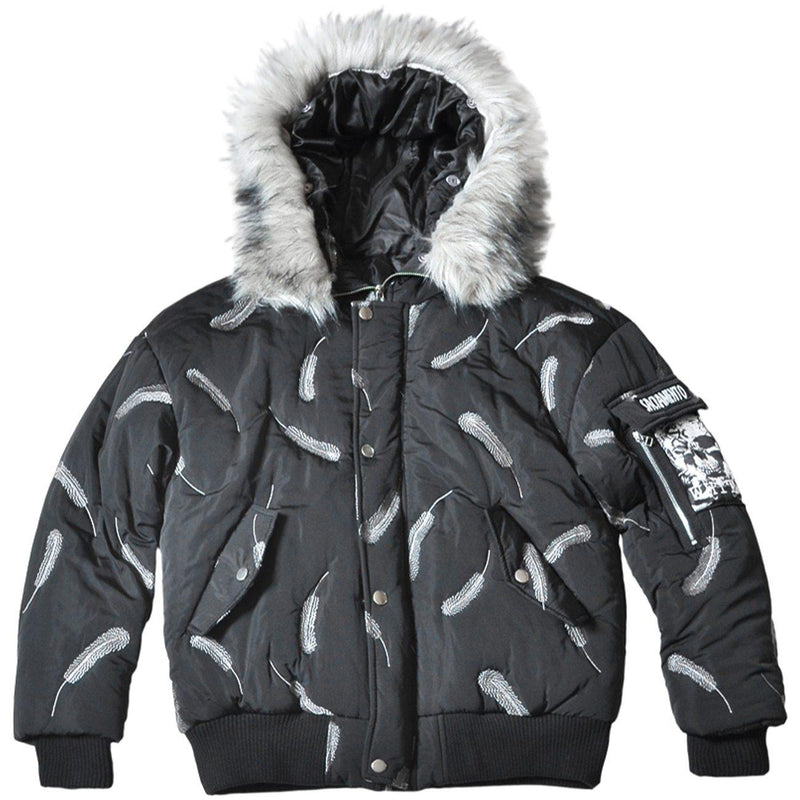 DARKY 3 Men's Hooded Fur Collar Parkas Jacket - AM APPAREL