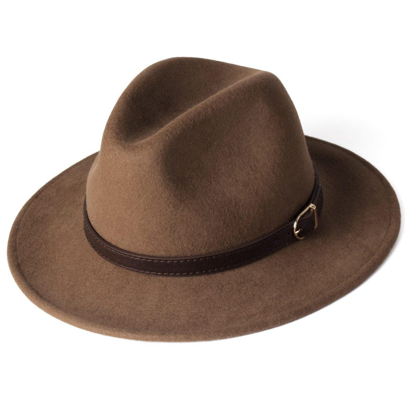 FURTALK Wool Fedora Hat for Women & Men - AM APPAREL