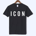 ICON Printed Casual Cotton T-shirt - AM APPAREL