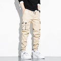 Men Outdoor Tactical Skinny Cargo Joggers - AM APPAREL