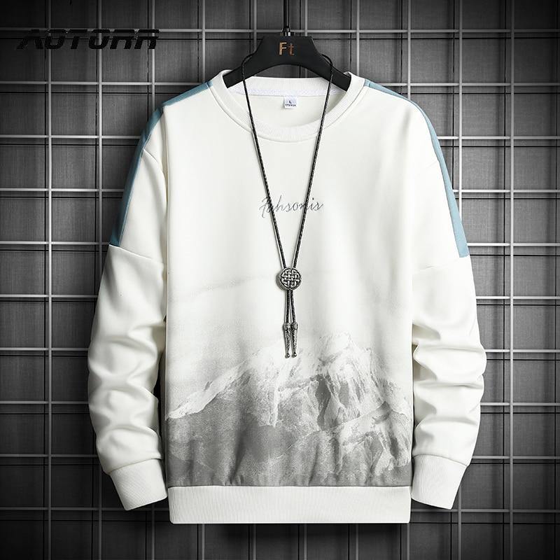 Men's Autumn Fashion Harajuku Sweatshirt - AM APPAREL