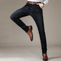 Men's Business Classic Elastic Jeans - AM APPAREL