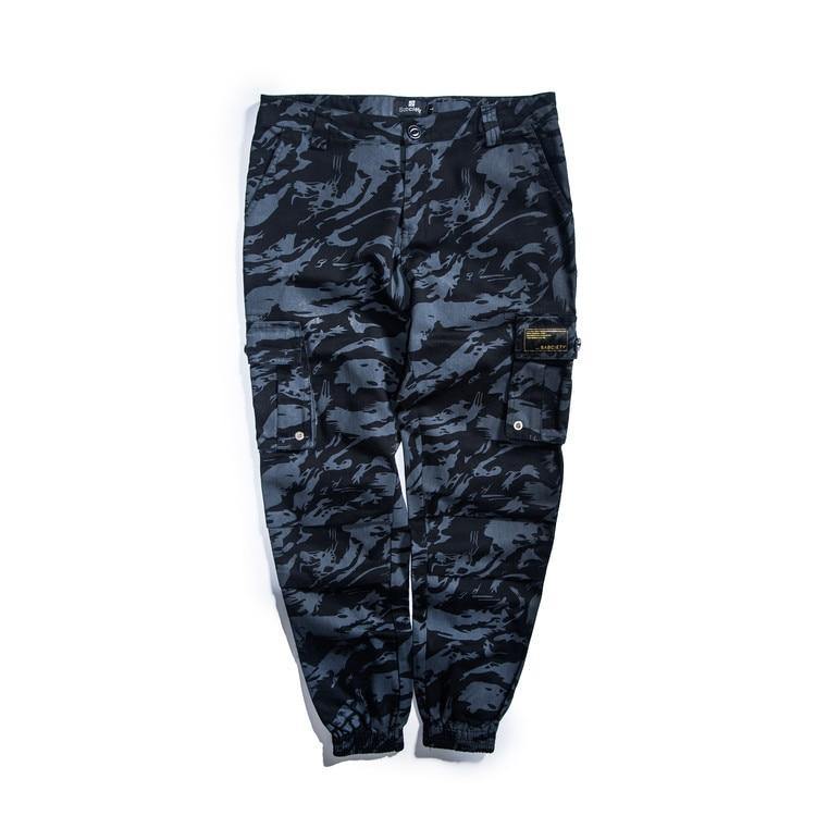 Men's Camouflage Casual Cargo Pants - AM APPAREL