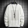 Men's Casual Korean Style Light Weight Sweatshirt - AM APPAREL