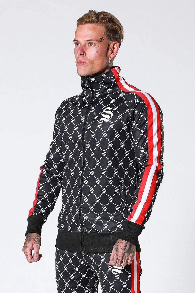 Men's Casual Stand-Up Collar Track Suit - AM APPAREL