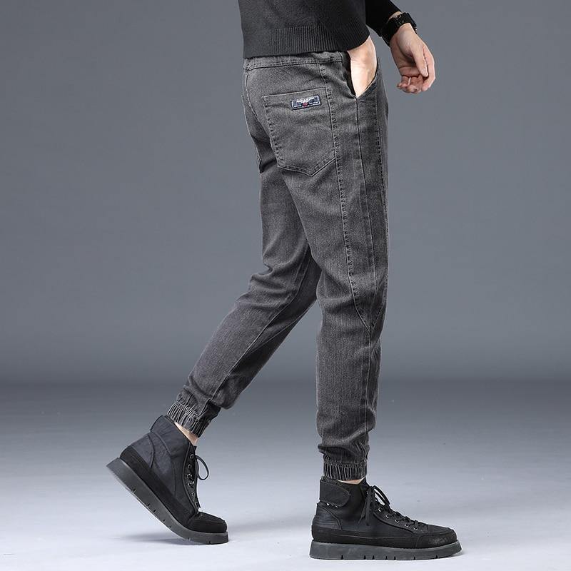 Men's Cotton Jeans With Slack Bottom - AM APPAREL