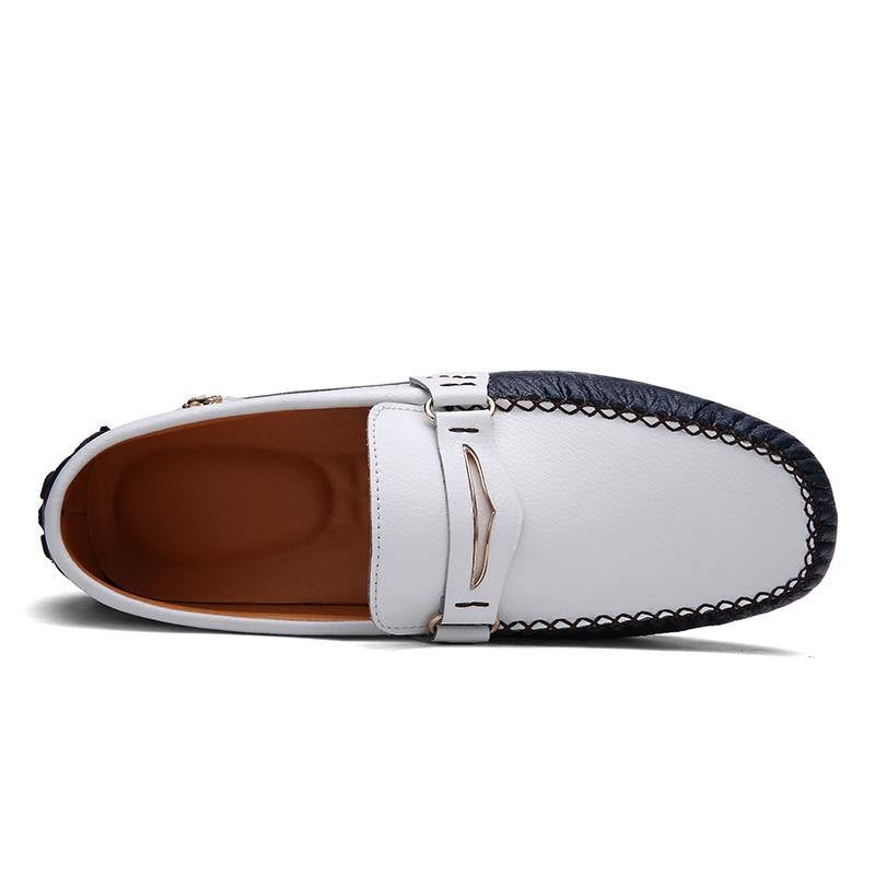 Men's Fashion Moccasin Soft Comfy Loafers - AM APPAREL