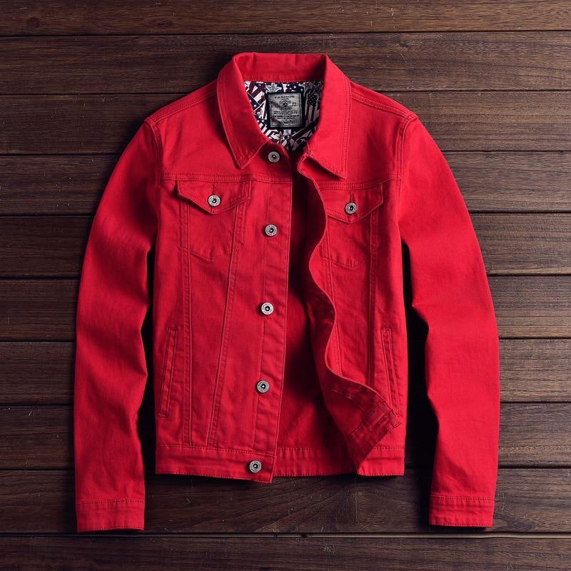 Men's Fashionista Denim Jacket - AM APPAREL