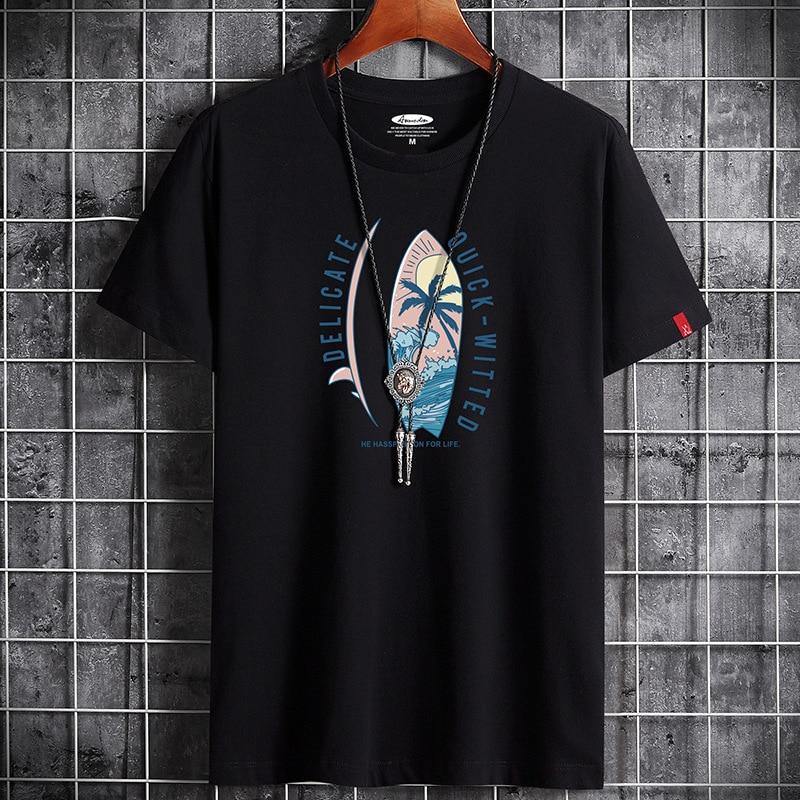 Men's Travel Summer Graphic T-Shirt - AM APPAREL