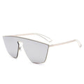 Mirror Designer Metal Frame Unisex Sunglasses - AM APPAREL