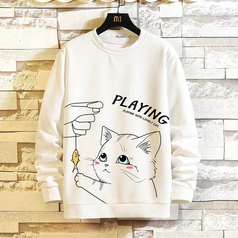 "Playing" Animal Print Unisex Sweatshirt - AM APPAREL