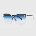 ROYAL GIRL Oversize Rimless Women's Sunglasses - AM APPAREL