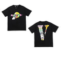 VLONE Unisex Cotton Streetwear Summer T-shirt - AM APPAREL